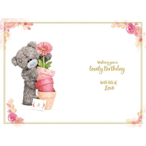 Granddaughter Photo Finish Me to You Bear Birthday Card Extra Image 1